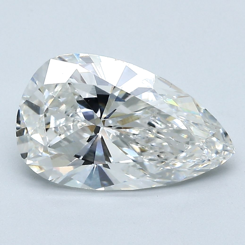 3.18 carat E-VS2 Natūralus Pear Deimantas (1)