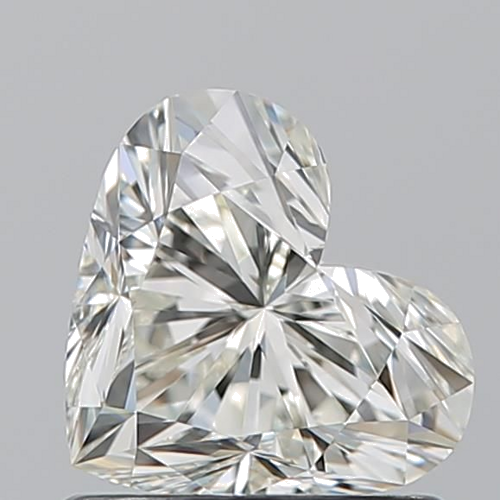 0.96 carat J-VVS1 Natūralus Heart Deimantas (1)