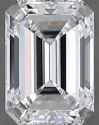 2.3 carat F-VS1 Natūralus Emerald Deimantas (1)