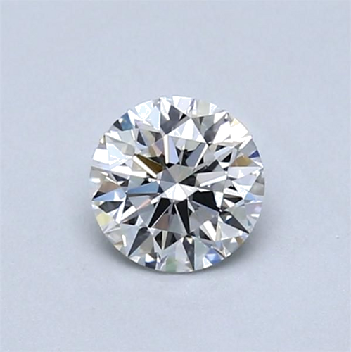 0.52 carat E-VVS2 Excellent cut Natūralus Round Deimantas (1)