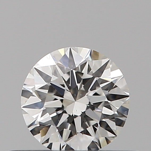 0.32 carat F-SI1 Excellent cut Natūralus Round Deimantas (1)
