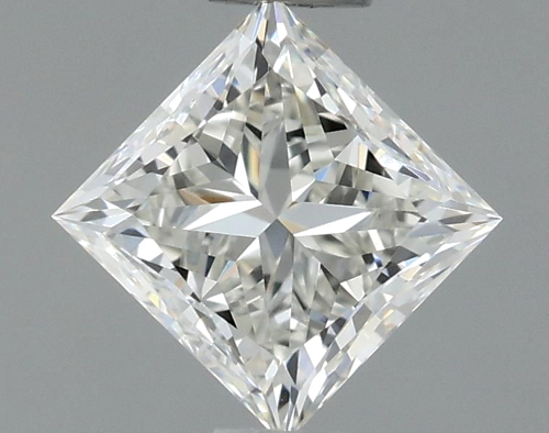 0.44 carat I-VVS2 Natūralus Princess Deimantas (1)