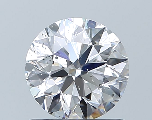 1.0 carat D-SI2 Excellent cut Natūralus Round Deimantas (1)