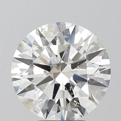 5.03 carat J-SI2 Excellent cut Natūralus Round Deimantas (1)