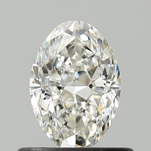0.6 carat H-VVS2 Natūralus Oval Deimantas (1)