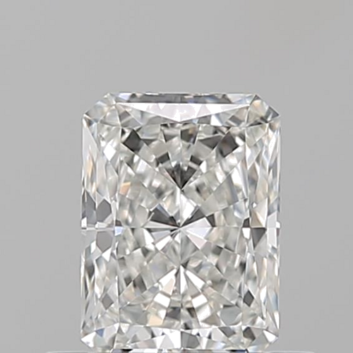 0.51 carat H-VVS1 Natūralus Radiant Deimantas (1)
