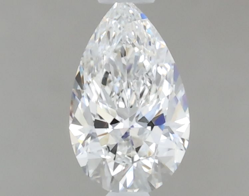 0.31 carat E-IF Natūralus Pear Deimantas (1)