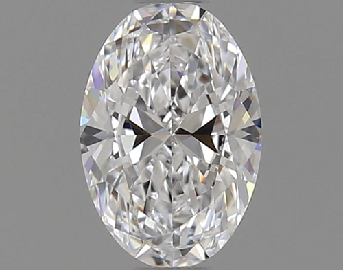 0.6 carat D-VS2 Natūralus Oval Deimantas (1)