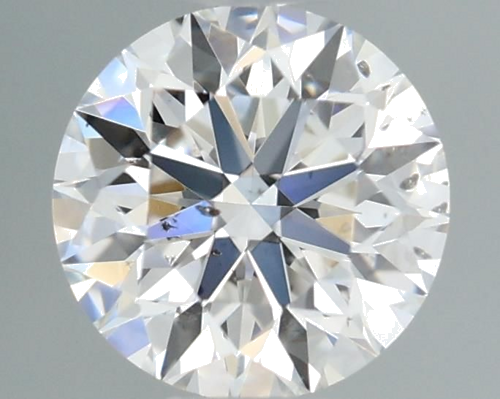0.45 carat E-SI1 Excellent cut Natūralus Round Deimantas (1)