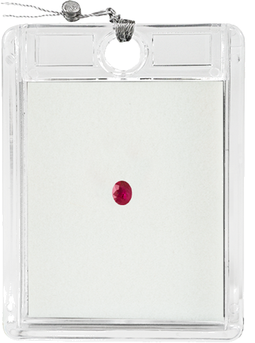 0,27 ct. Ruby Oval F.H (1)