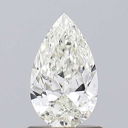 0.71 carat K-VS2 Natūralus Pear Deimantas (1)
