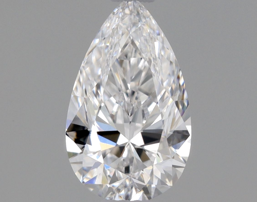 0.4 carat D-VS1 Natūralus Pear Deimantas (1)