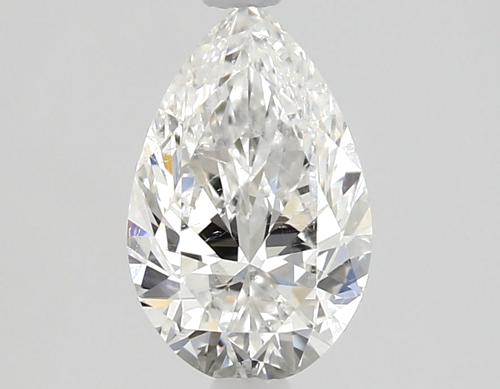 1.02 carat F-SI2 Natūralus Pear Deimantas (1)