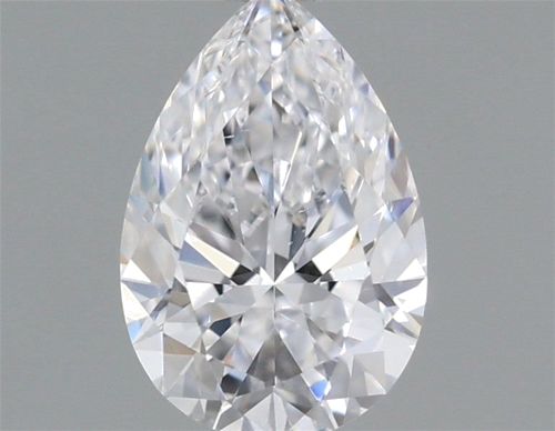 0.59 carat D-VS2 Natūralus Pear Deimantas (1)