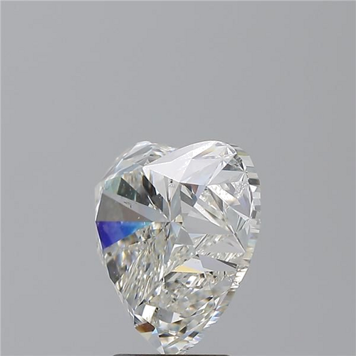 5.06 carat I-SI2 Natūralus Heart Deimantas (1)