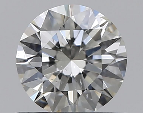 0.51 carat I-SI2 Excellent cut Natūralus Round Deimantas (1)