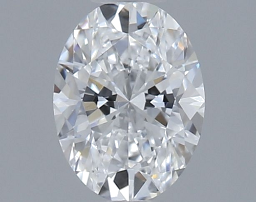 0.32 carat D-VS1 Natūralus Oval Deimantas (1)