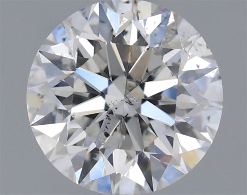 1.03 carat E-SI2 Excellent cut Natūralus Round Deimantas (1)