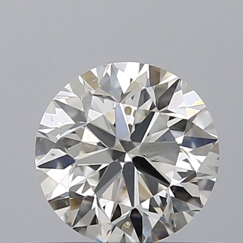 0.5 carat I-SI1 Very Good cut Natūralus Round Deimantas (1)