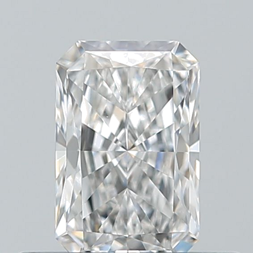 0.5 carat E-VS2 Natūralus Radiant Deimantas (1)