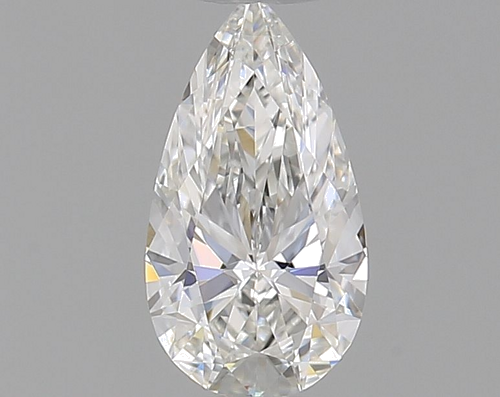 0.3 carat F-VVS1 Natūralus Pear Deimantas (1)