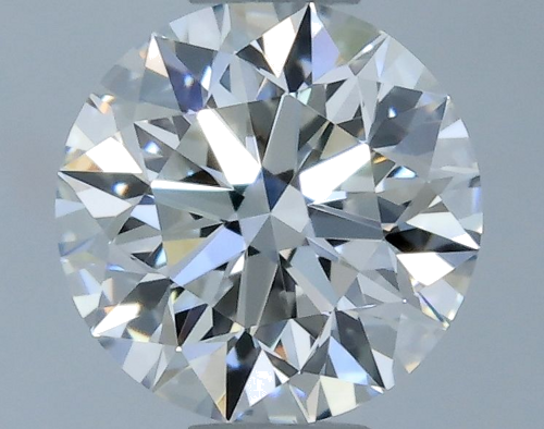 0.5 carat F-VVS1 Excellent cut Natūralus Round Deimantas (1)