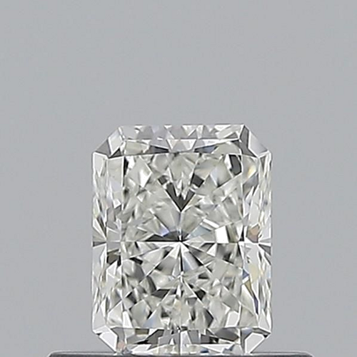 0.5 carat H-VVS2 Natūralus Radiant Deimantas (1)