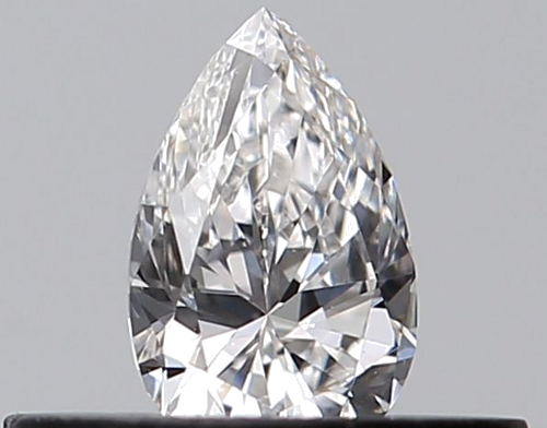 0.24 carat E-VVS2 Natūralus Pear Deimantas (1)