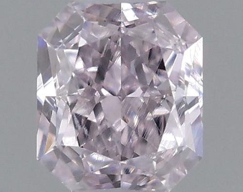 0.25 carat Fancy Light Purplish Pink-SI1 Natūralus Radiant Deimantas (1)