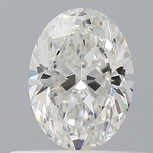 0.5 carat G-VVS1 Natūralus Oval Deimantas (1)