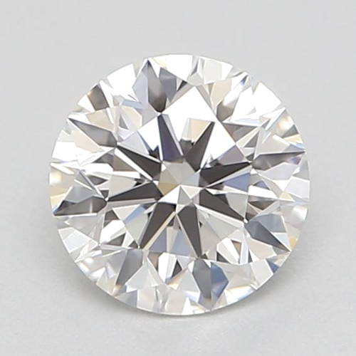 0.42 carat F-VVS1 Excellent cut Natūralus Round Deimantas (1)