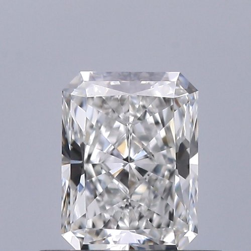 0.58 carat F-VVS1 Natūralus Radiant Deimantas (1)