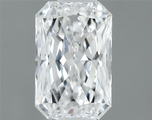 0.39 carat D-SI2 Natūralus Radiant Deimantas (1)
