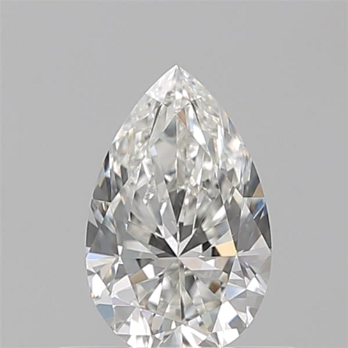 0.5 carat H-VVS1 Natūralus Pear Deimantas (1)