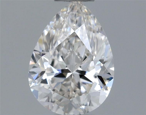 0.37 carat G-VS1 Natūralus Pear Deimantas (1)