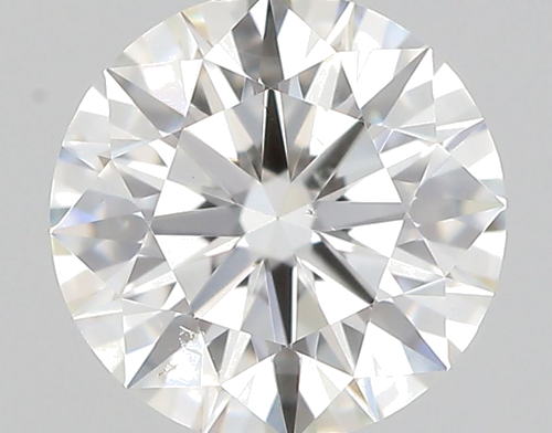 0.53 carat I-SI1 Excellent cut Natūralus Round Deimantas (1)