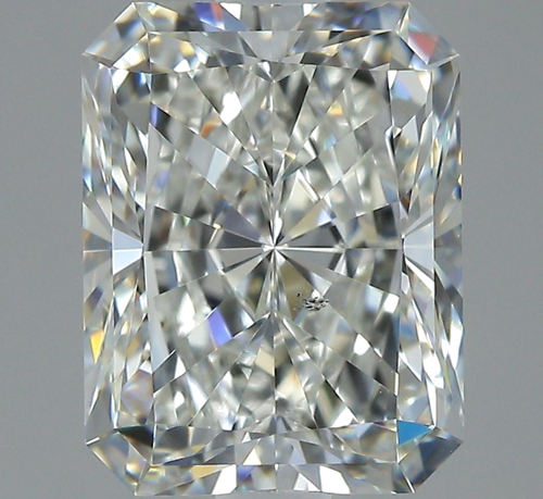 2.5 carat H-SI1 Natūralus Radiant Deimantas (1)
