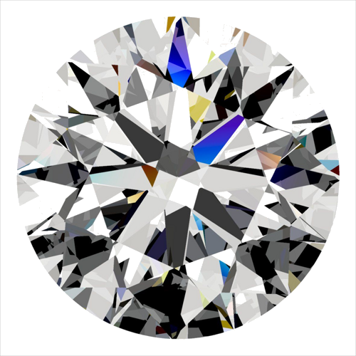 0.3 carat F-VS1 Excellent cut Natūralus Round Deimantas (1)