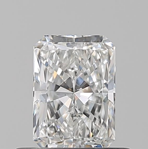 0.51 carat F-VS1 Natūralus Radiant Deimantas (1)
