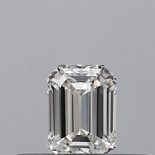 0.23 carat F-IF Natūralus Emerald Deimantas (1)