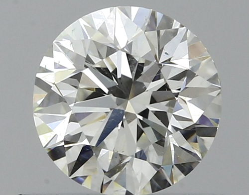 0.5 carat G-SI2 Excellent cut Natūralus Round Deimantas (1)