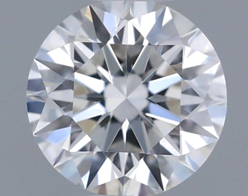 0.37 carat F-VVS2 Excellent cut Natūralus Round Deimantas (1)
