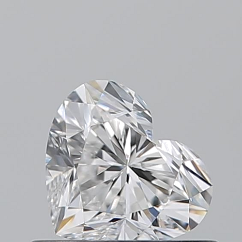0.52 carat E-VS1 Natūralus Heart Deimantas (1)
