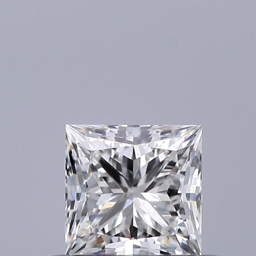 0.41 carat F-VVS1 Natūralus Princess Deimantas (1)