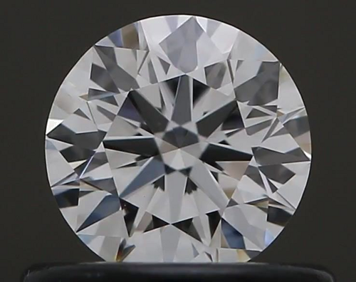 0.46 carat E-VVS2 Excellent cut Natūralus Round Deimantas (1)