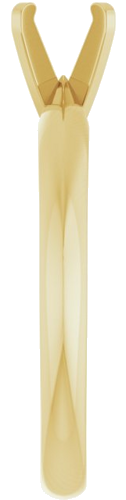 Sužadėtuvių Žiedas „Solitaire“ 14k yellow gold Round 5.2mm (4)