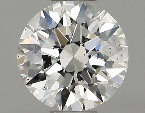0.44 carat F-SI1 Excellent cut Natūralus Round Deimantas (1)
