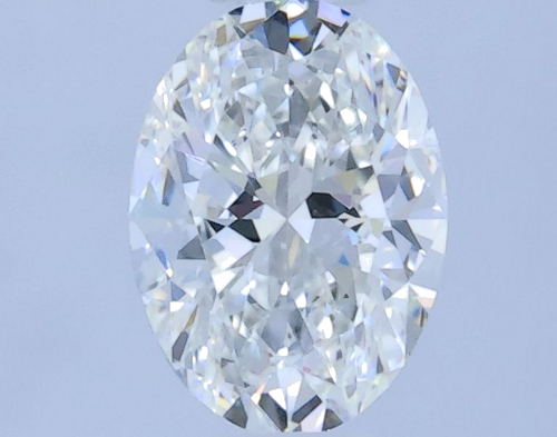 0.45 carat F-IF Natūralus Oval Deimantas (1)
