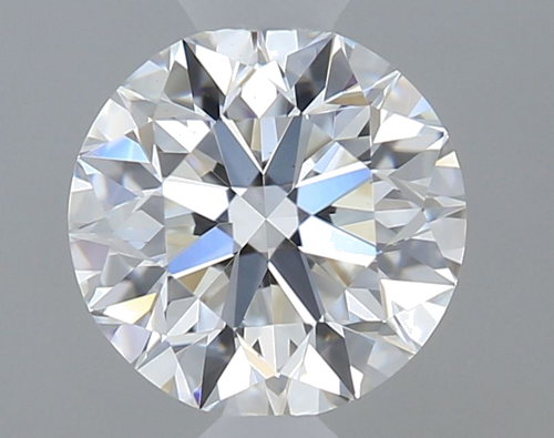 0.5 carat F-VS2 Excellent cut Natūralus Round Deimantas (1)