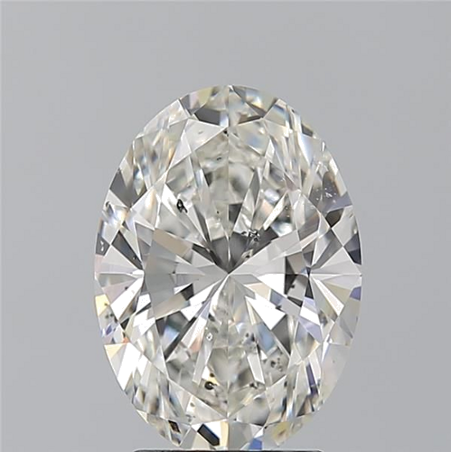 3.2 carat G-SI1 Natūralus Oval Deimantas (1)